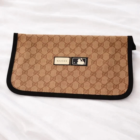 Authentic Gucci x MLB Limited Edition Supreme Monogram Canvas Clutch / Pouch. - Picture 11 of 11